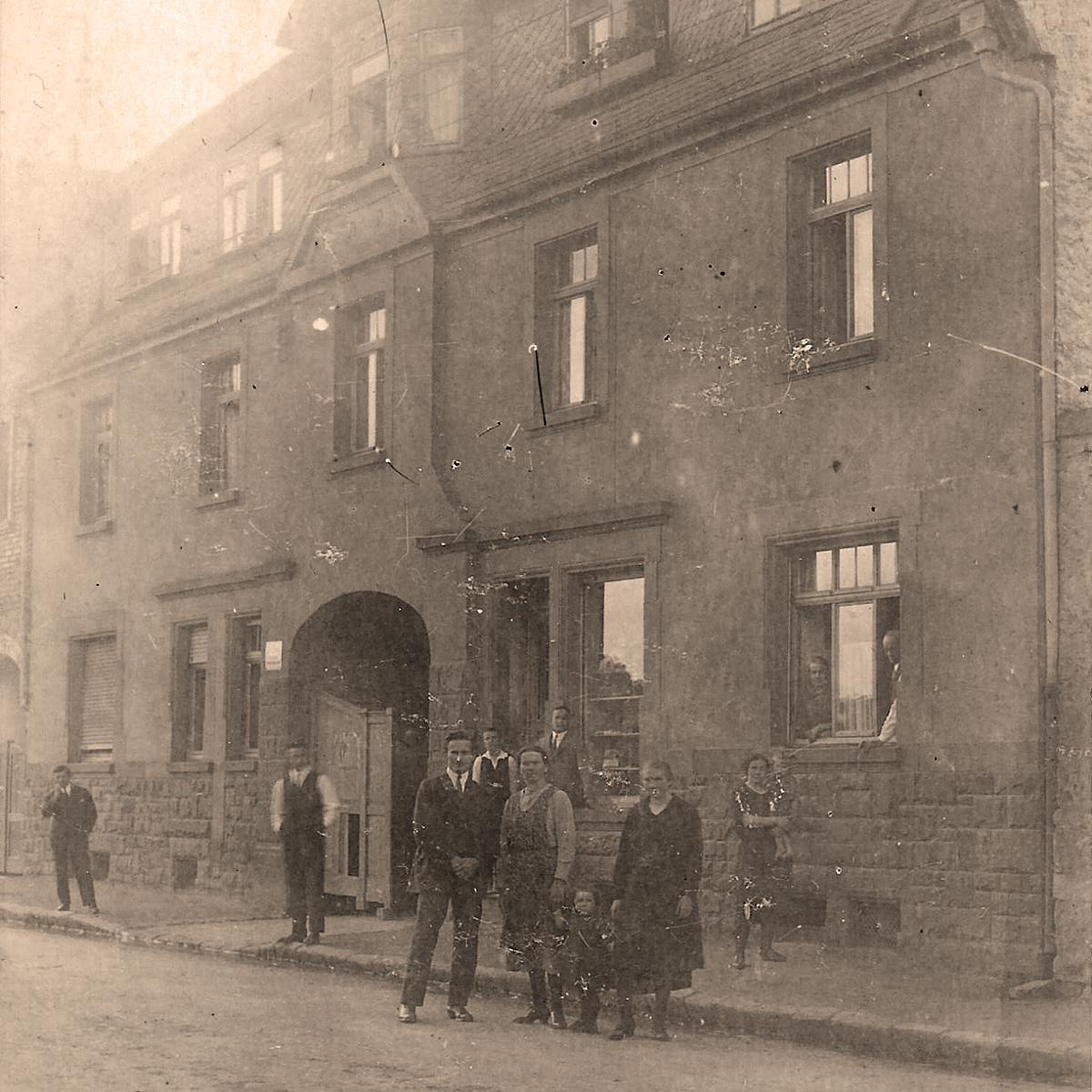 Hotel Rußmann um 1928