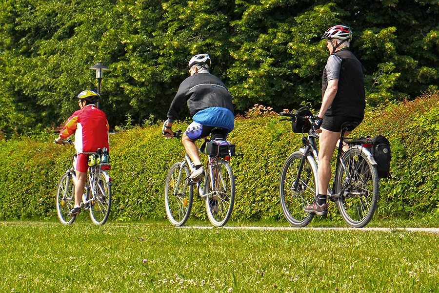 Fahrradtouren und Radwandern